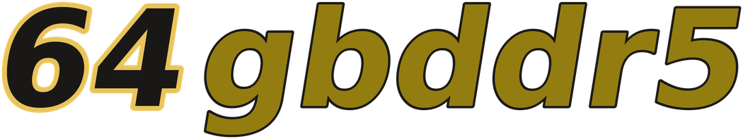 64gbddr5 logo
